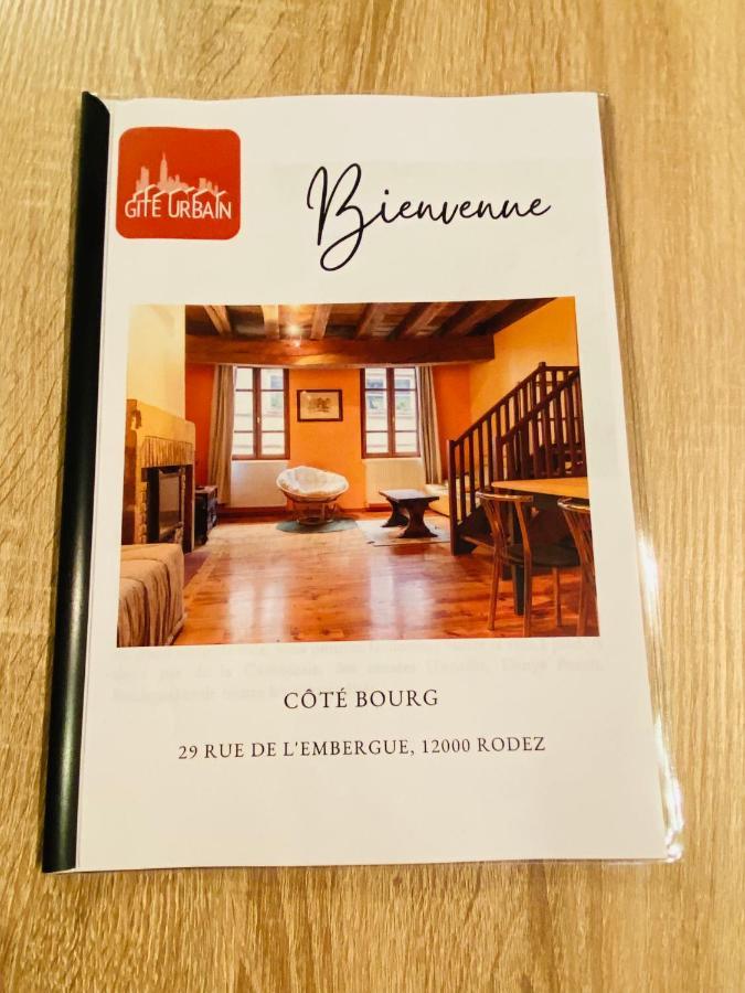 Gite Urbain - Cote Bourg 罗德兹 外观 照片